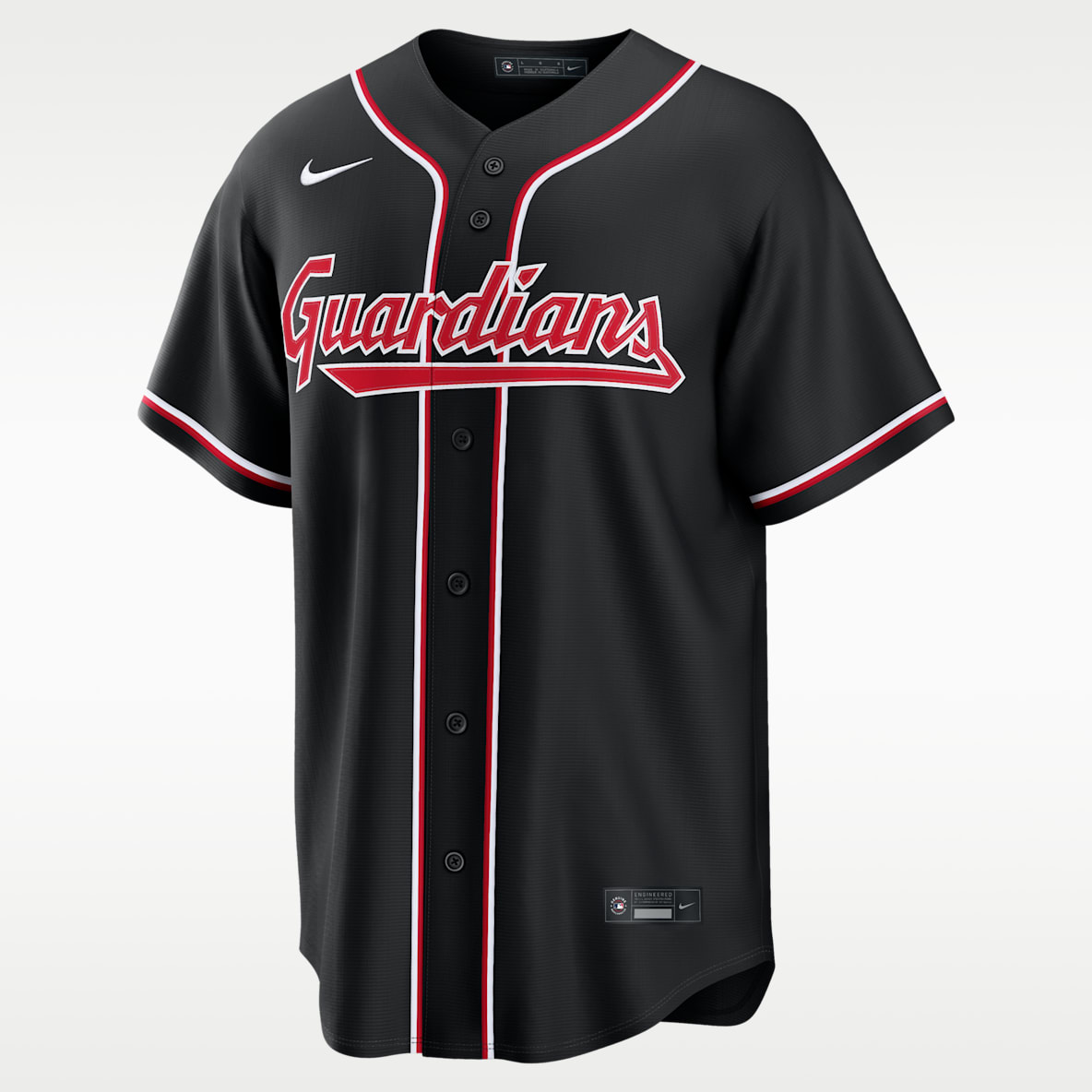NIKE MLB インディアンス　ガーディアンズ　ユニフォーム ゲームシャツ Cleveland Guardians. Nike.com